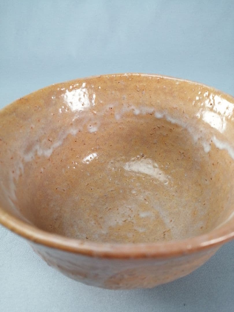 【茶事具】熊川形萩焼茶碗　茶碗A695