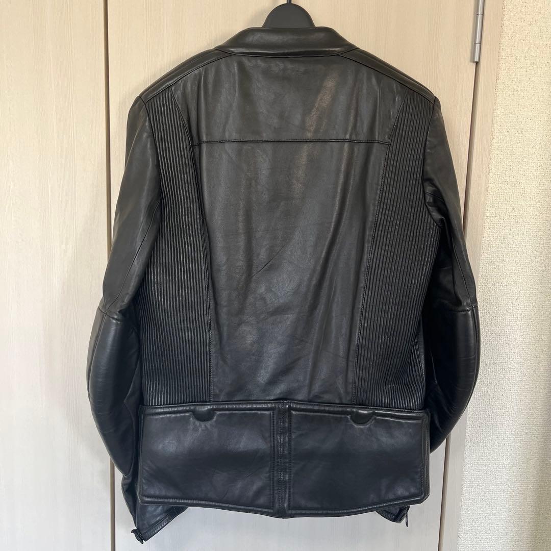 MAISON MARTIN MARGIELA 逆八の字ライダースジャケット