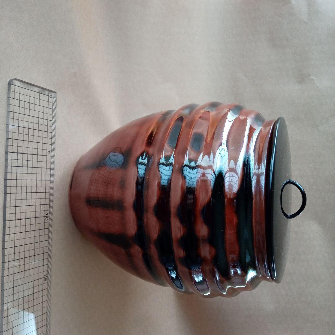 瀬戸水指　青峰　捻貫