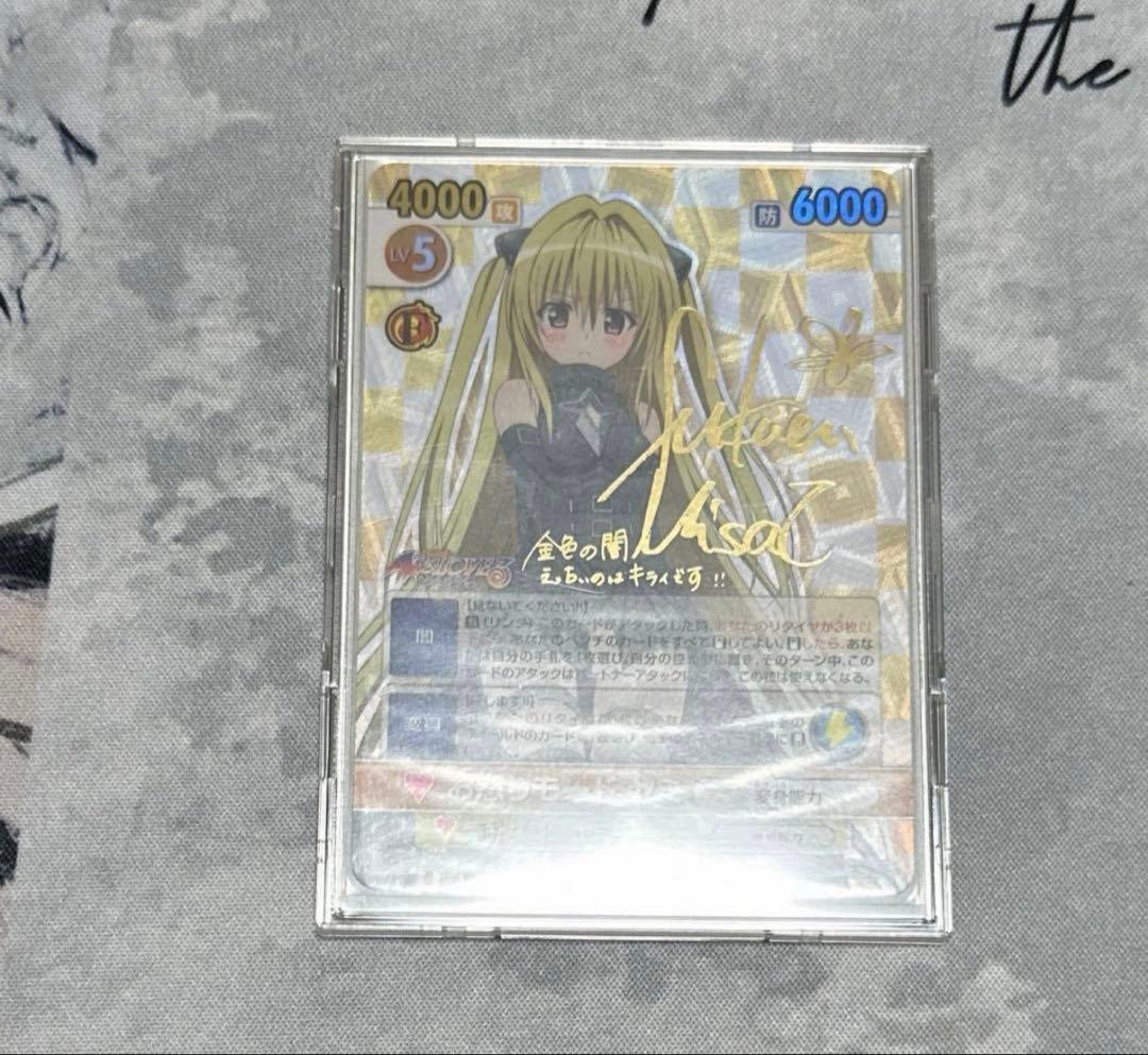 ヴィクトリースパーク　toloveる　ヤミ　サイン