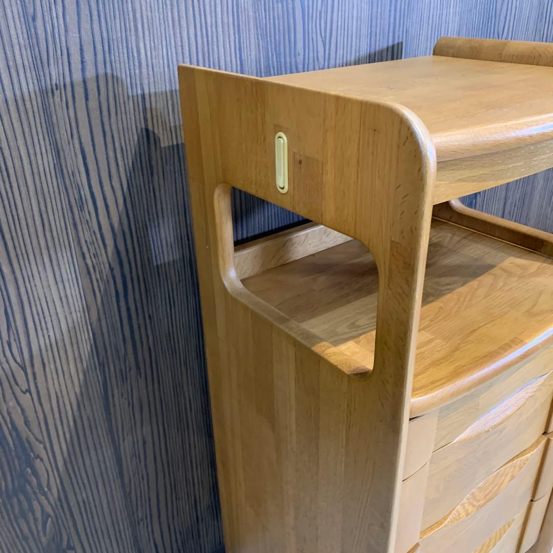 マルニモッコウ　電話台　FAX台