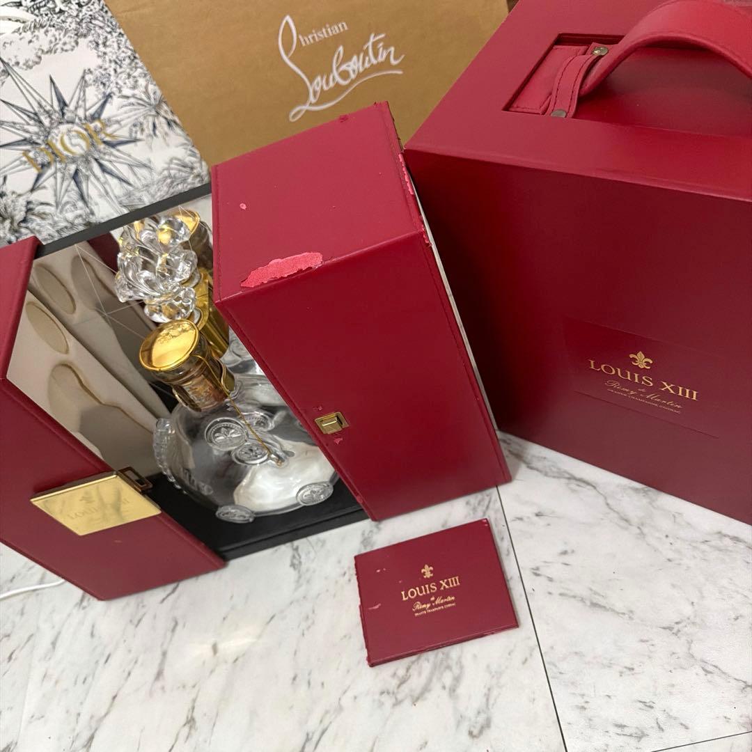 希少✨レミーマルタン ルイ13世 空瓶 バカラ クリスタルボトル 観音開き