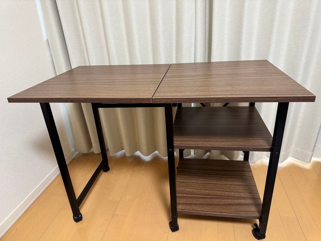 ニトリ 折りたたみデスクワゴン