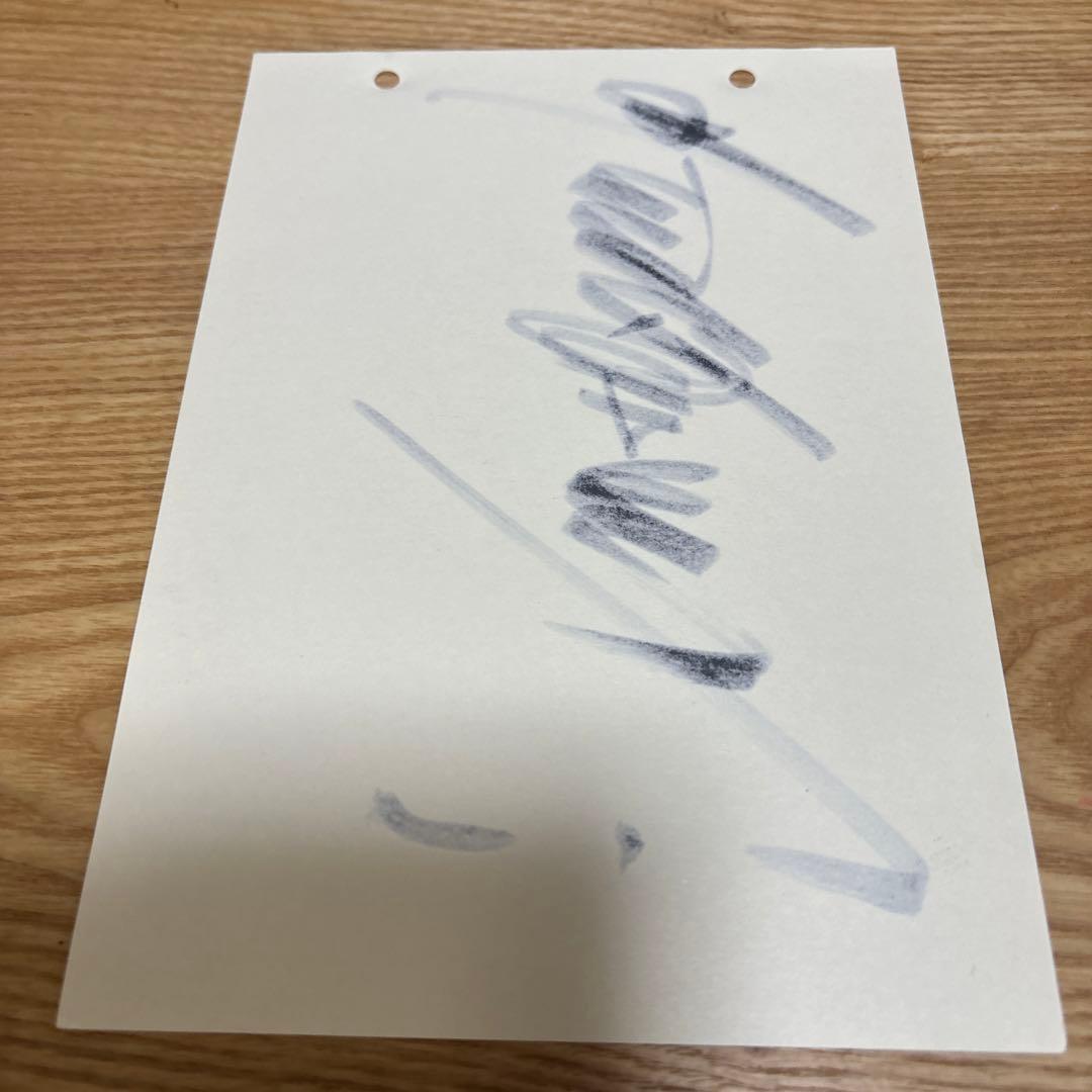 菅原文太　サイン　トラック野郎　直筆
東映　1980年頃　昭和　サイン帖