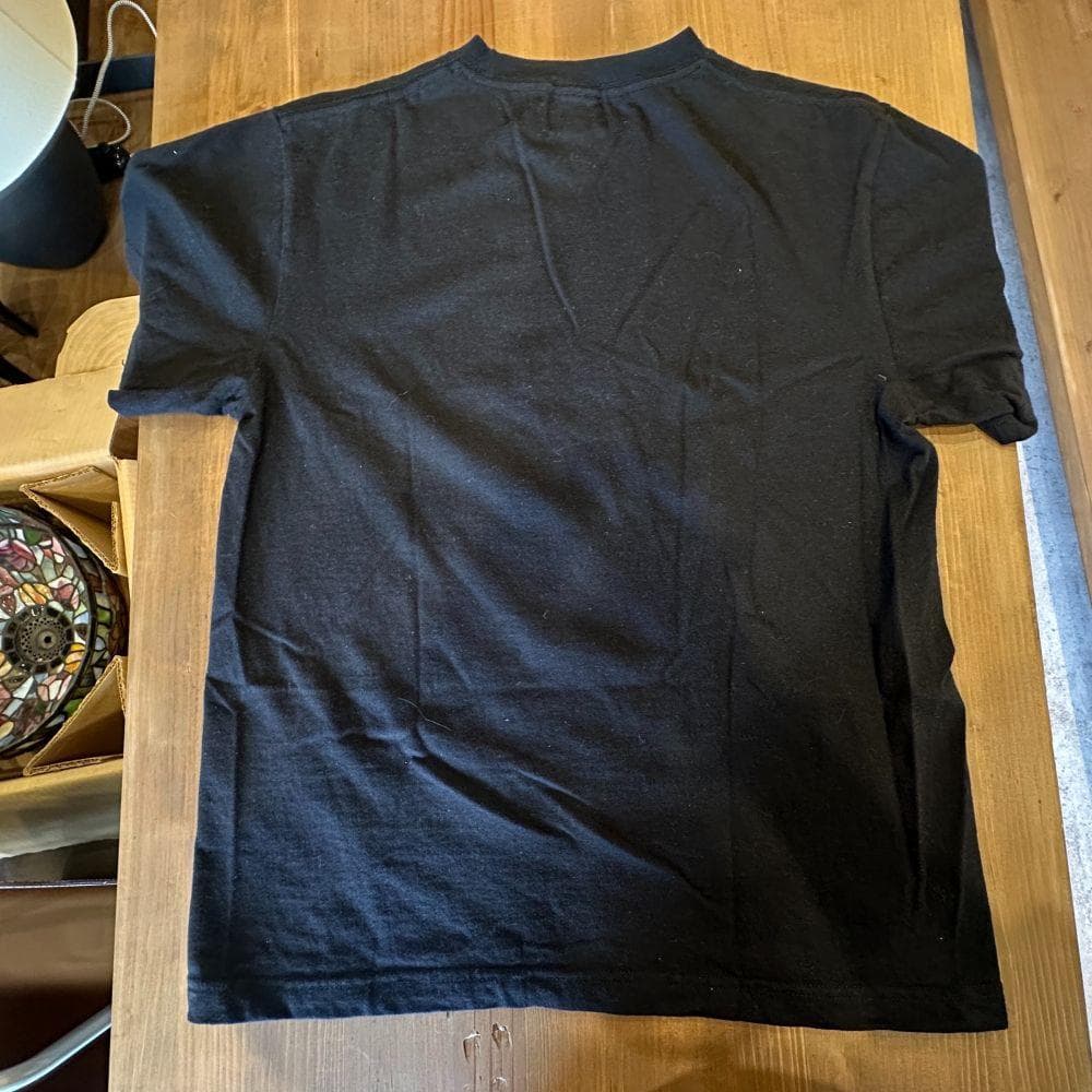 使用少　復刻版Bricks-Mono Tシャツ（黒）(イベント限定販売品)
