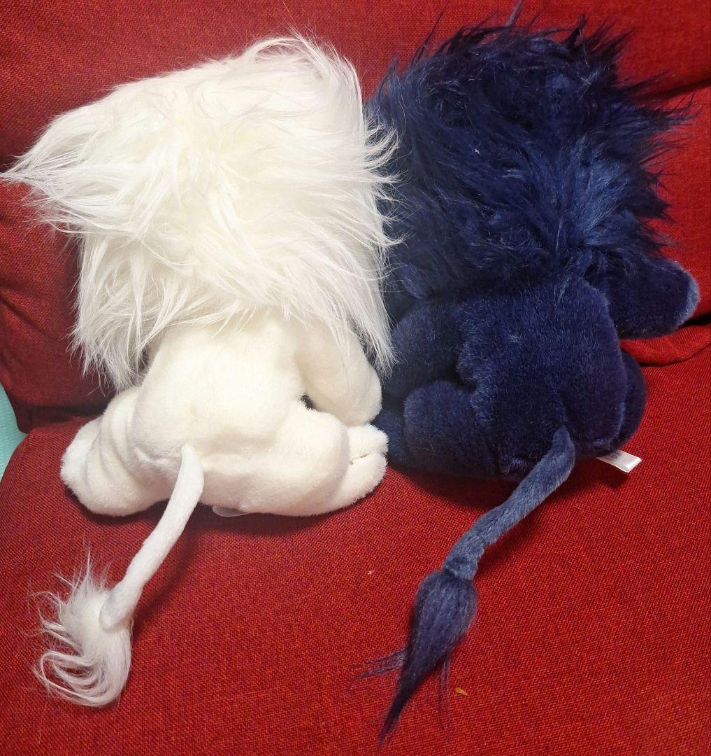 新品未使用♥️バンダイ ふたごライオン　ぬいぐるみ 　クリーム & ショコラ