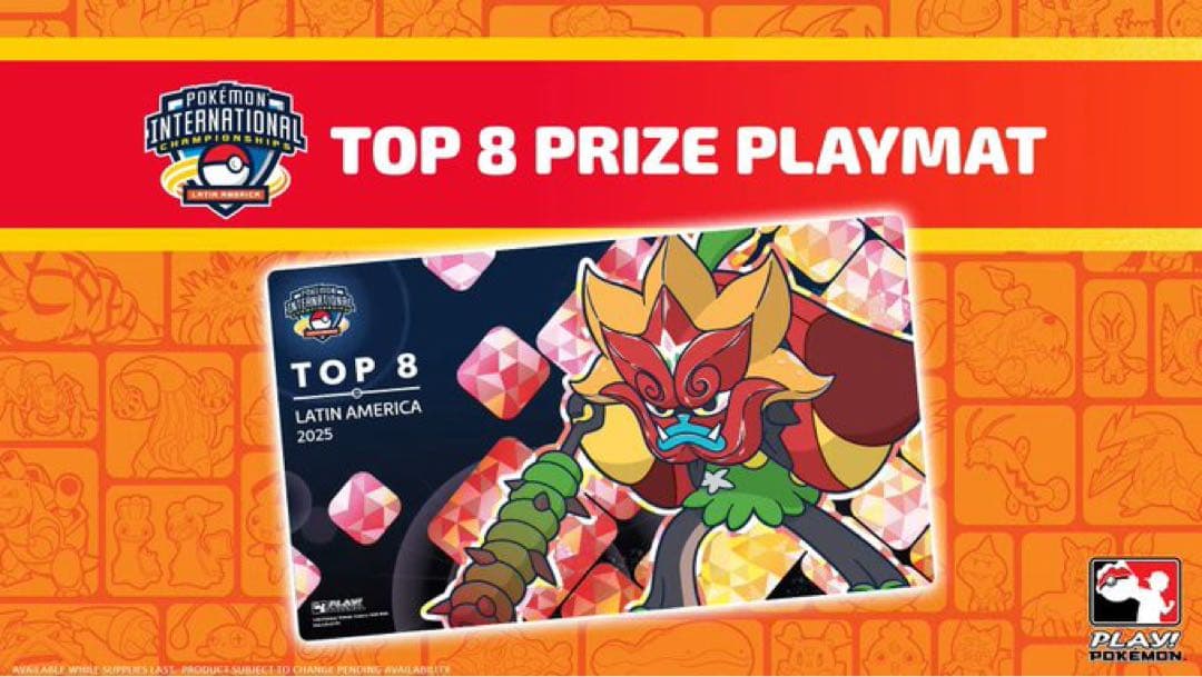 【海外限定】ポケモンカード オーガポン LAIC 2025 プレイマット 公式