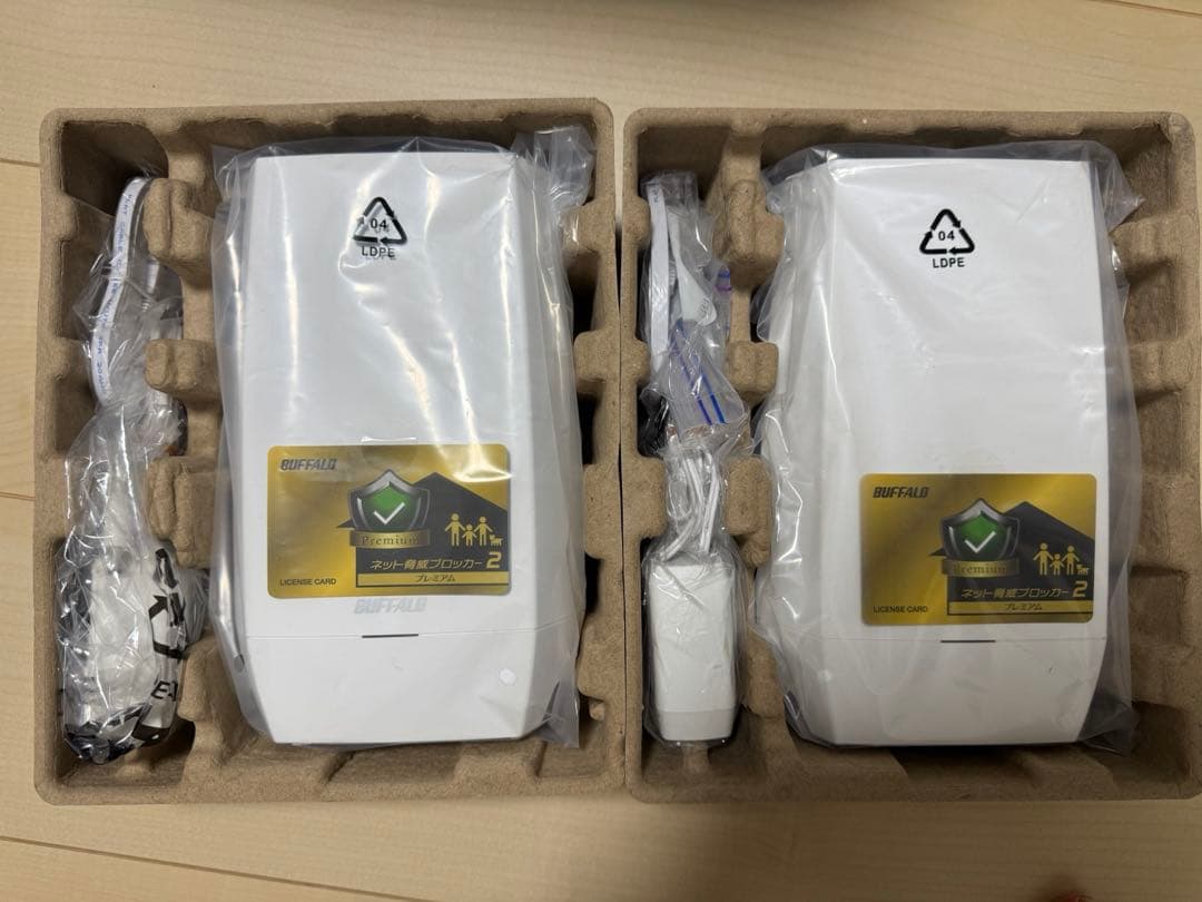 BUFFALO WNR-5400XE6P/2S Wi-Fiルーター　2台セット