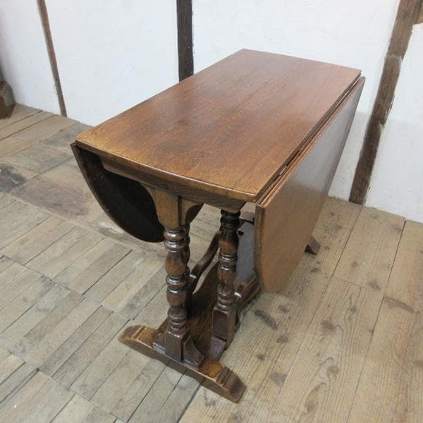 イギリス アンティーク 家具 ゲートレッグテーブル ダイニング 英国 6059e