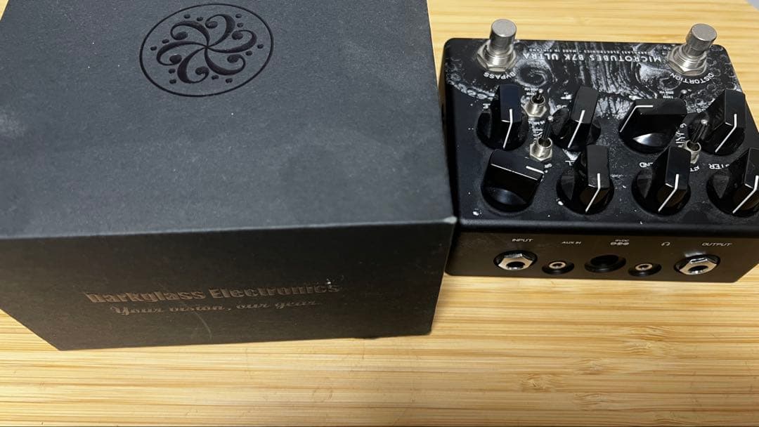 【美品】Darkglass B7K Ultra 化粧箱有　限定Design