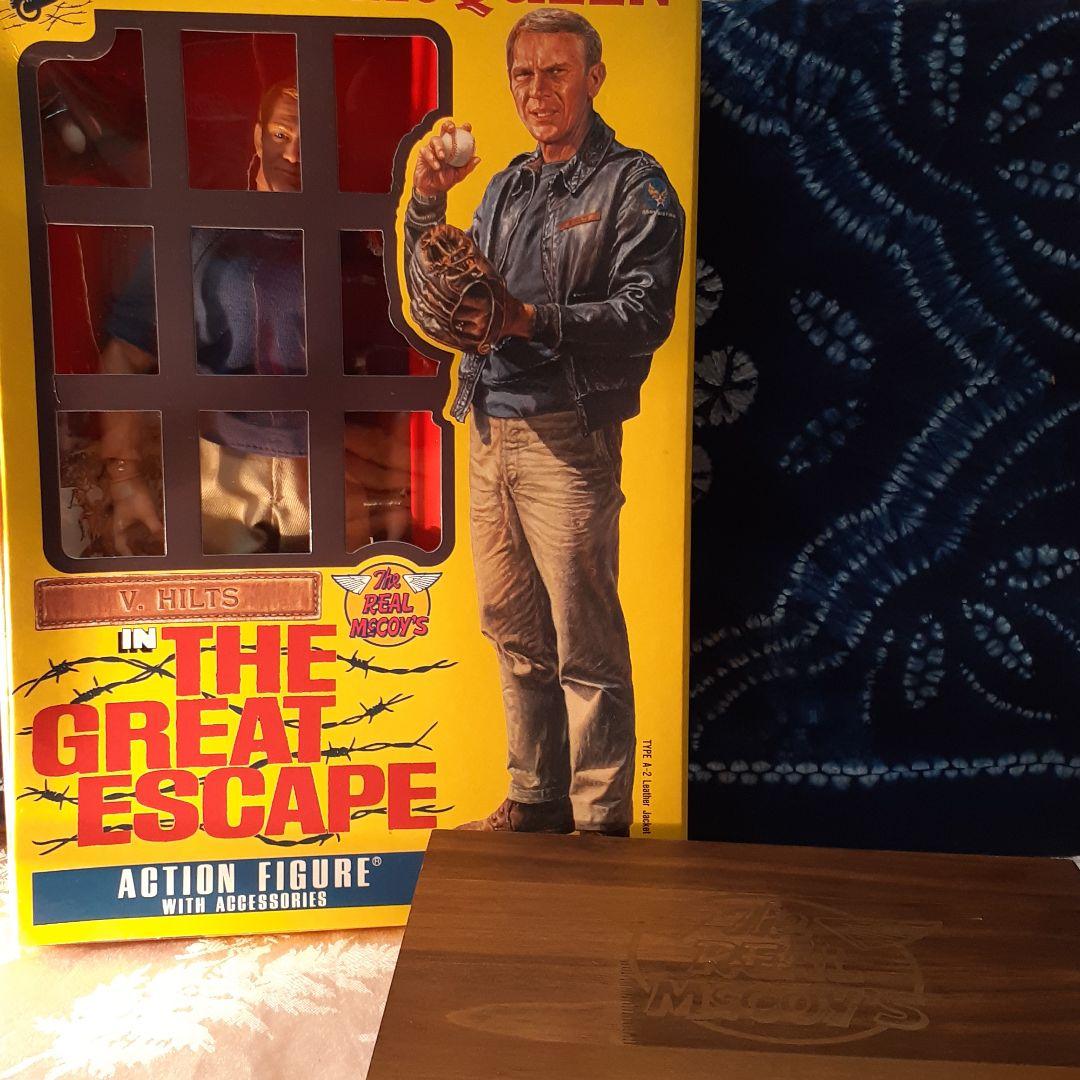 大脱走　主演マックイーンフィギュア