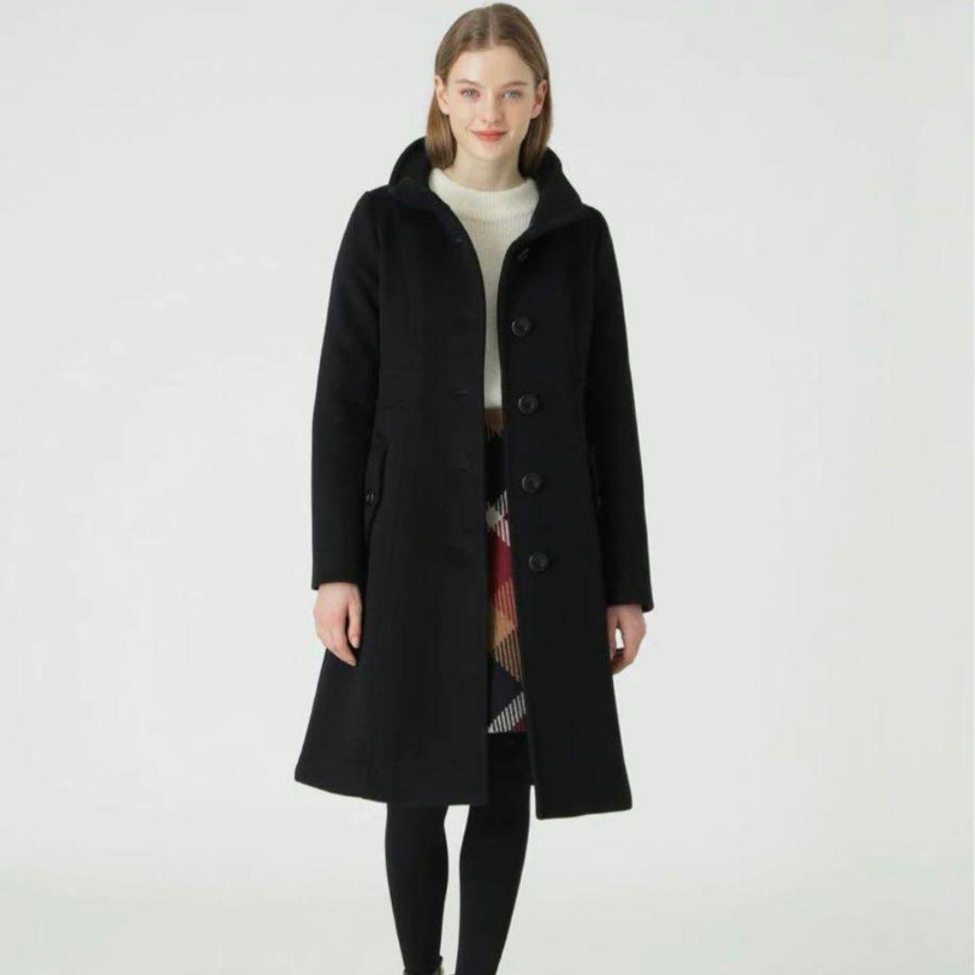 新品BURBERRY BLUE LABEL ファー付きチェスターコート 40