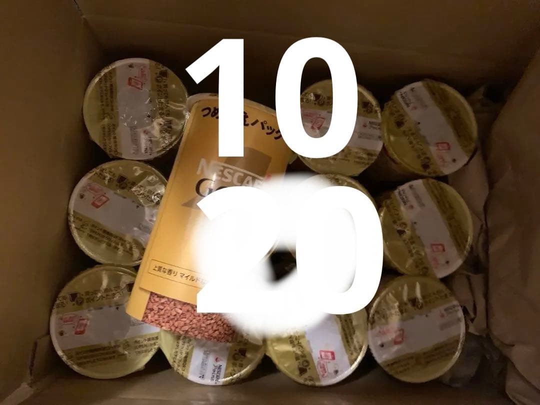 ネスカフェ ゴールドブレンド エコ＆システムパック95g❌20個