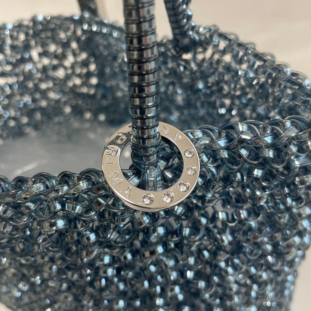 極美品　アンテプリマ　スタンダード スクエア ミディアム サファイア