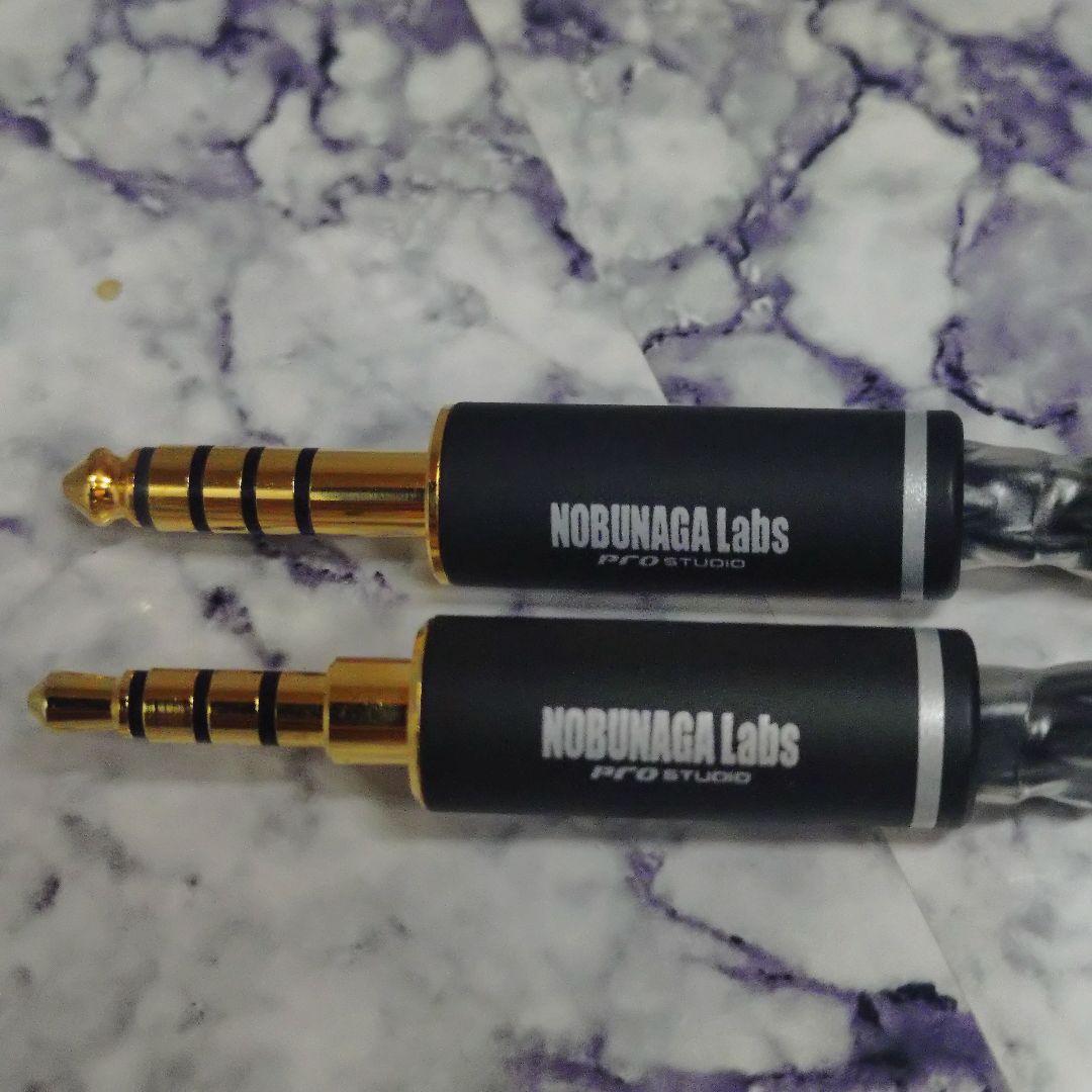 NOBUNAGA Labs 黒龍 ヘッドフォンケーブル　バランスケーブル