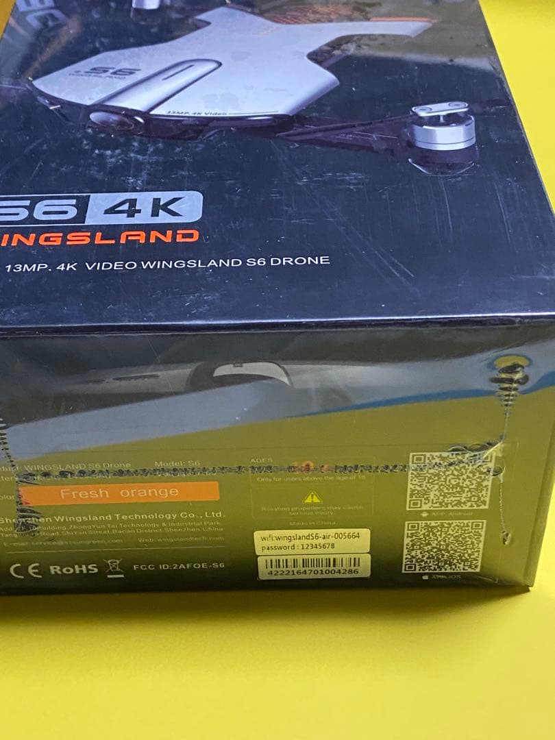 【新品 未開封】WINGSLAND S6 4K ドローン