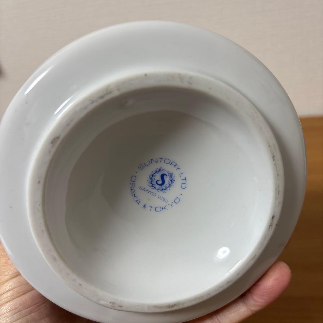 サントリーウイスキーローヤル　水井生命65周年記念ボトル　陶器　未開封