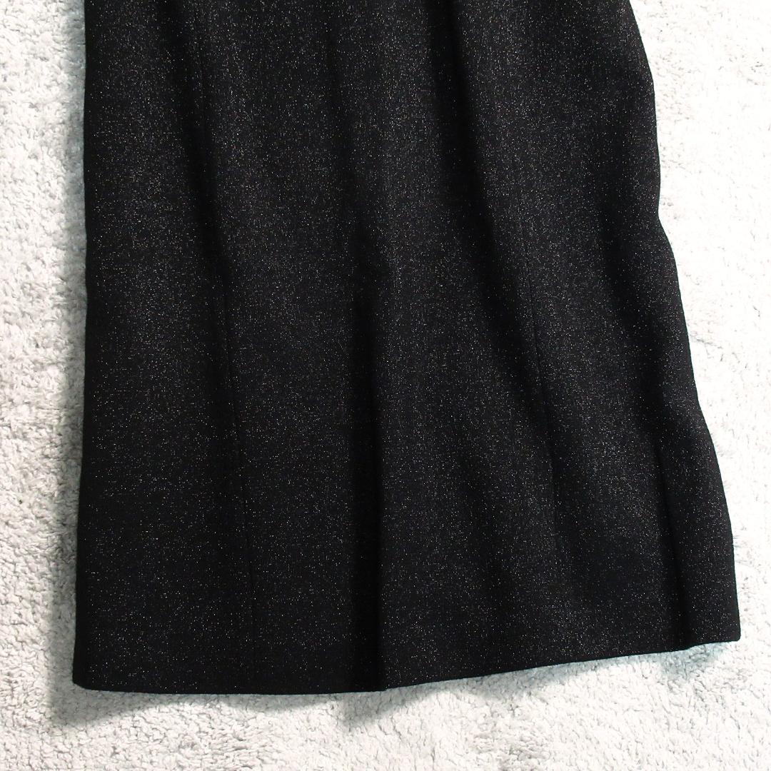 未使用 アルマーニ ラメ デザイン スカート 大きいサイズ 48