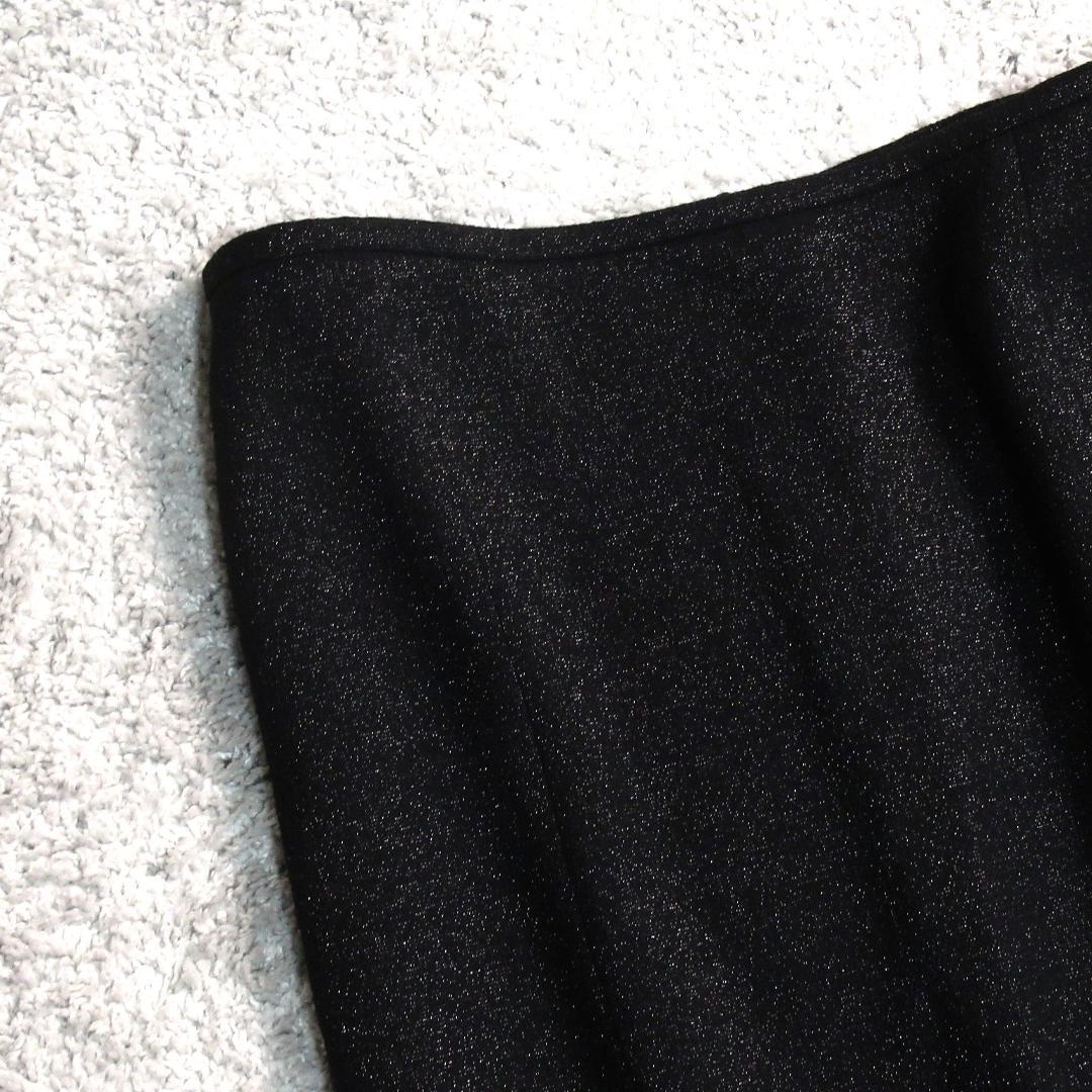 未使用 アルマーニ ラメ デザイン スカート 大きいサイズ 48