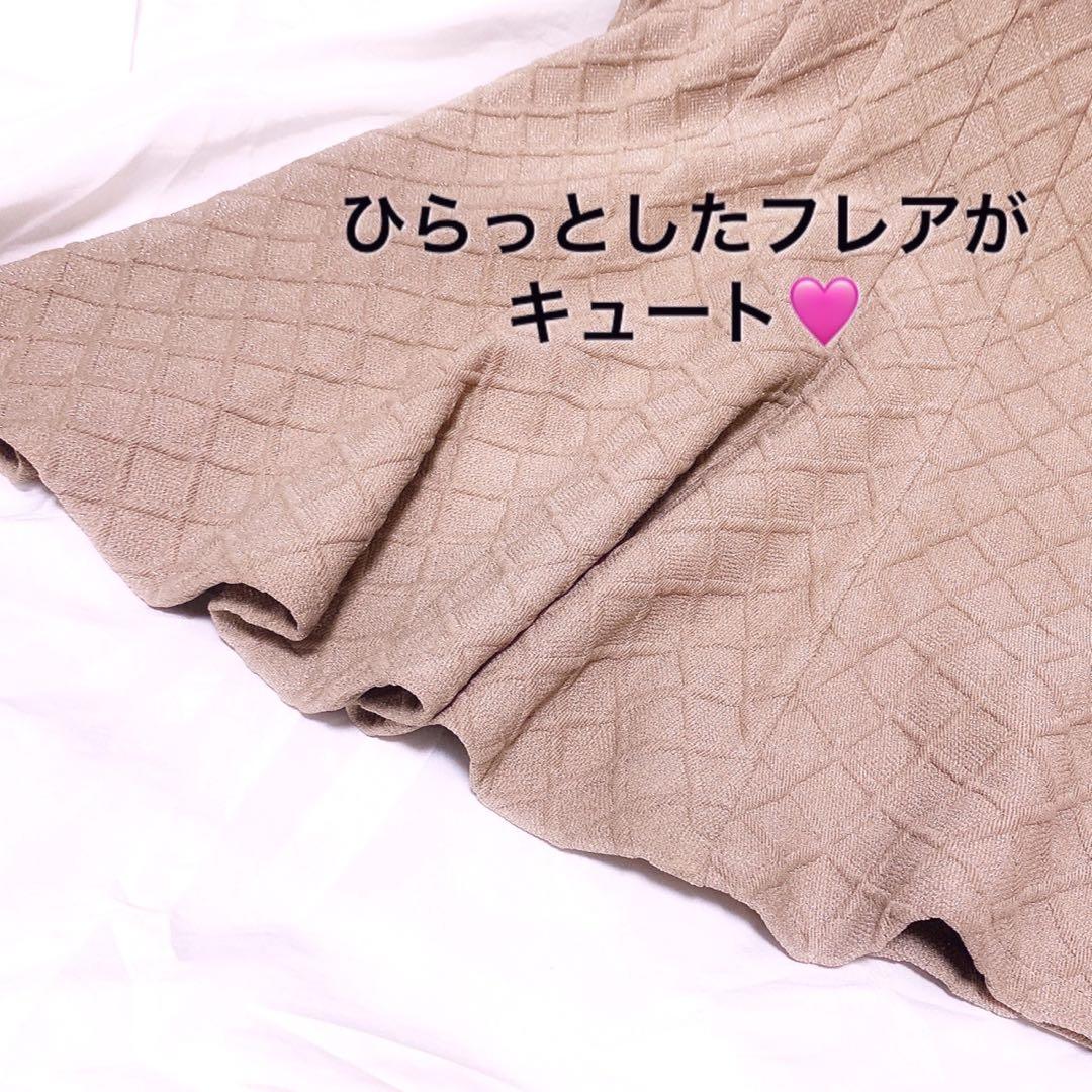 新品タグ付き　ミニワンピース　ベージュ　ノースリーブ