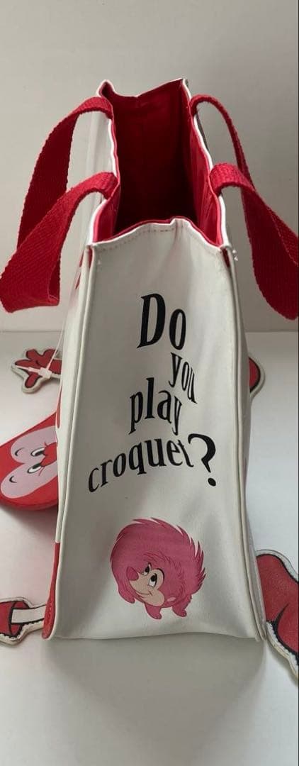 不思議の国のアリス トランプ兵 バッグ ハンドバッグ ランチバック レトロ