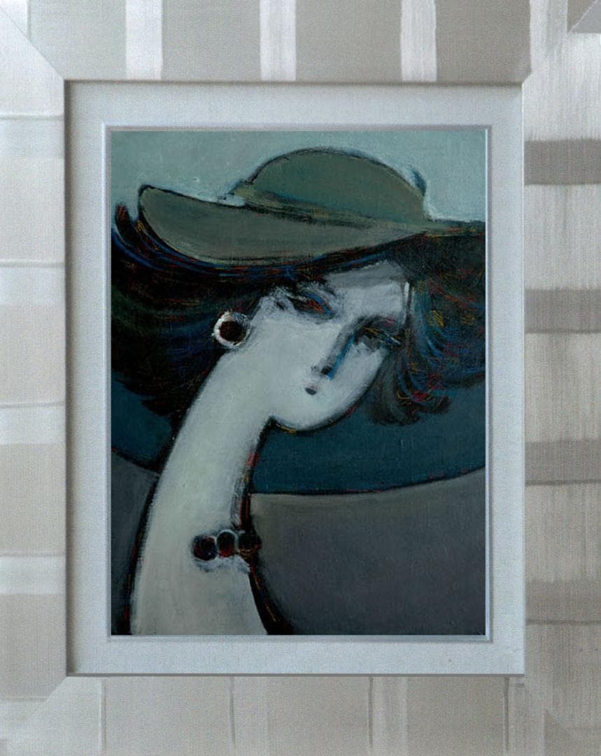 油絵 絵 絵画 インテリア F4-052213 人物 女性像