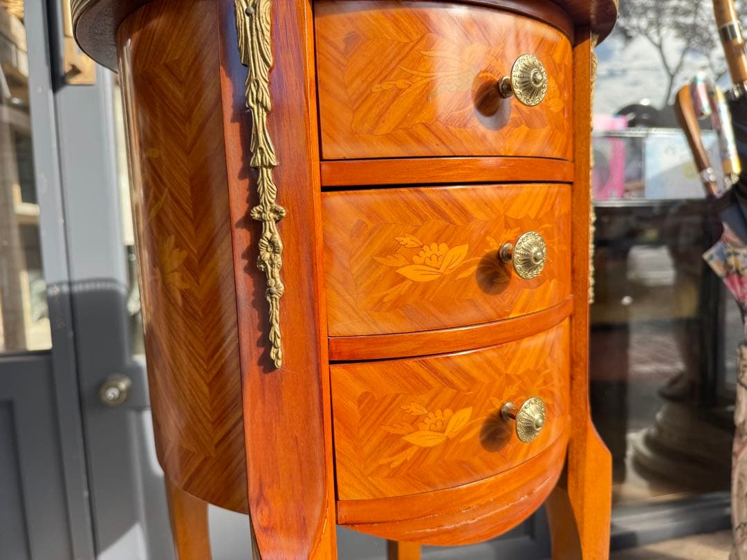 B7124【マルコーニ アルテ】 アンティーク サイドテーブル コンソール