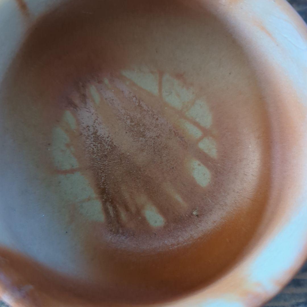 茶道具　備前焼　陶正園　木村陶峰　緋襷茶器　煎茶器揃　宝瓶　湯冷まし　湯呑み５