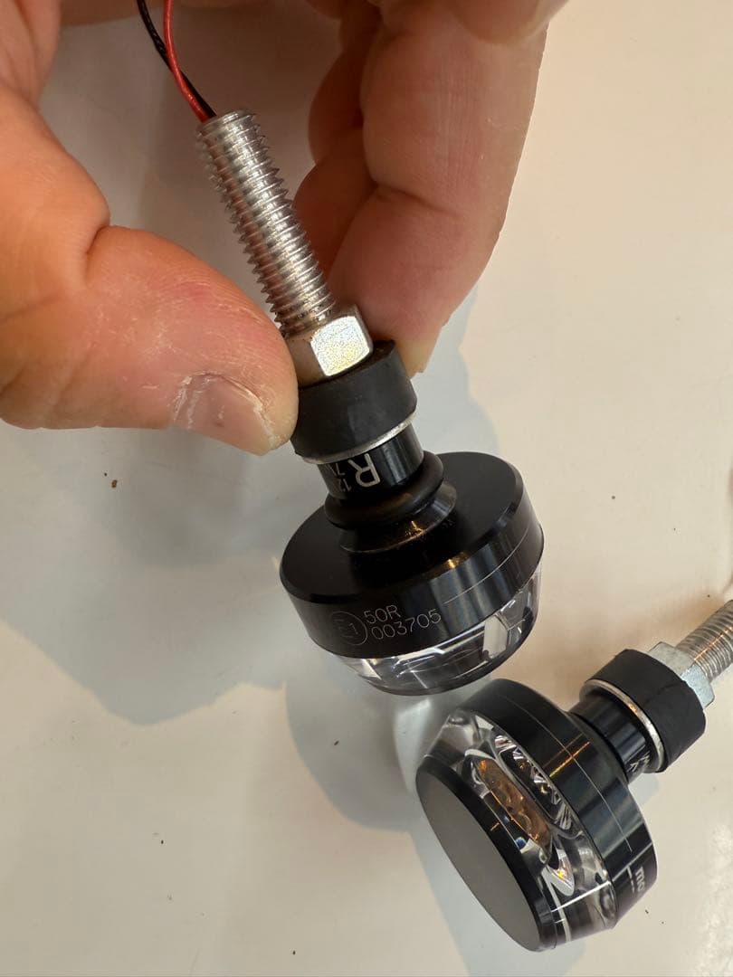 モトガジェット　ブレイズディスク　2個セット販売　バーエンドウインカー