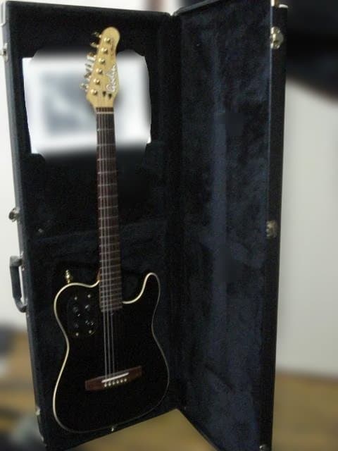 オンリーワン！Godin acousticaster レース他改良多数　動画！