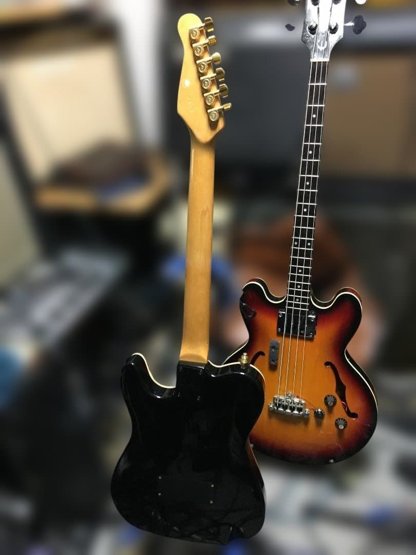 オンリーワン！Godin acousticaster レース他改良多数　動画！