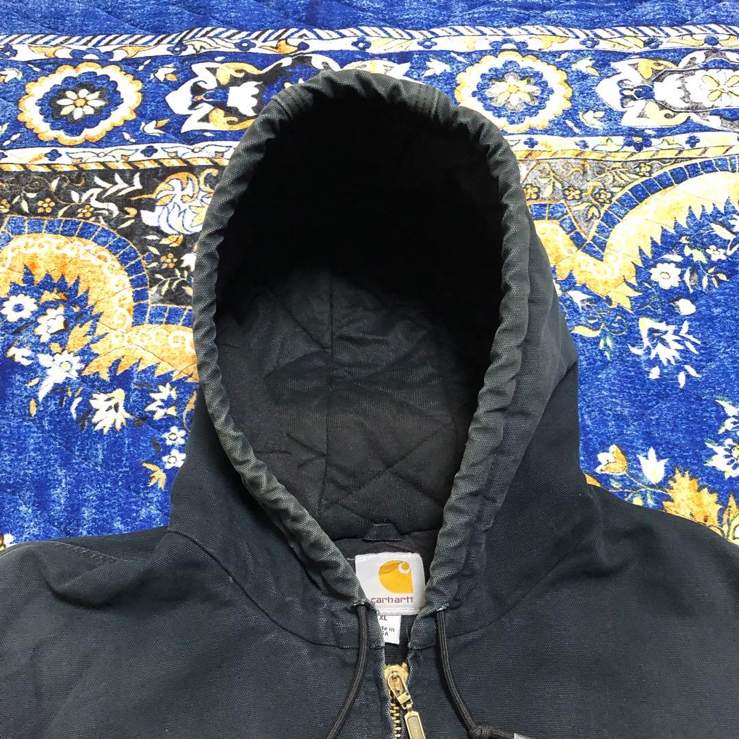 カーハート　アクティブジャケット　黒　XL