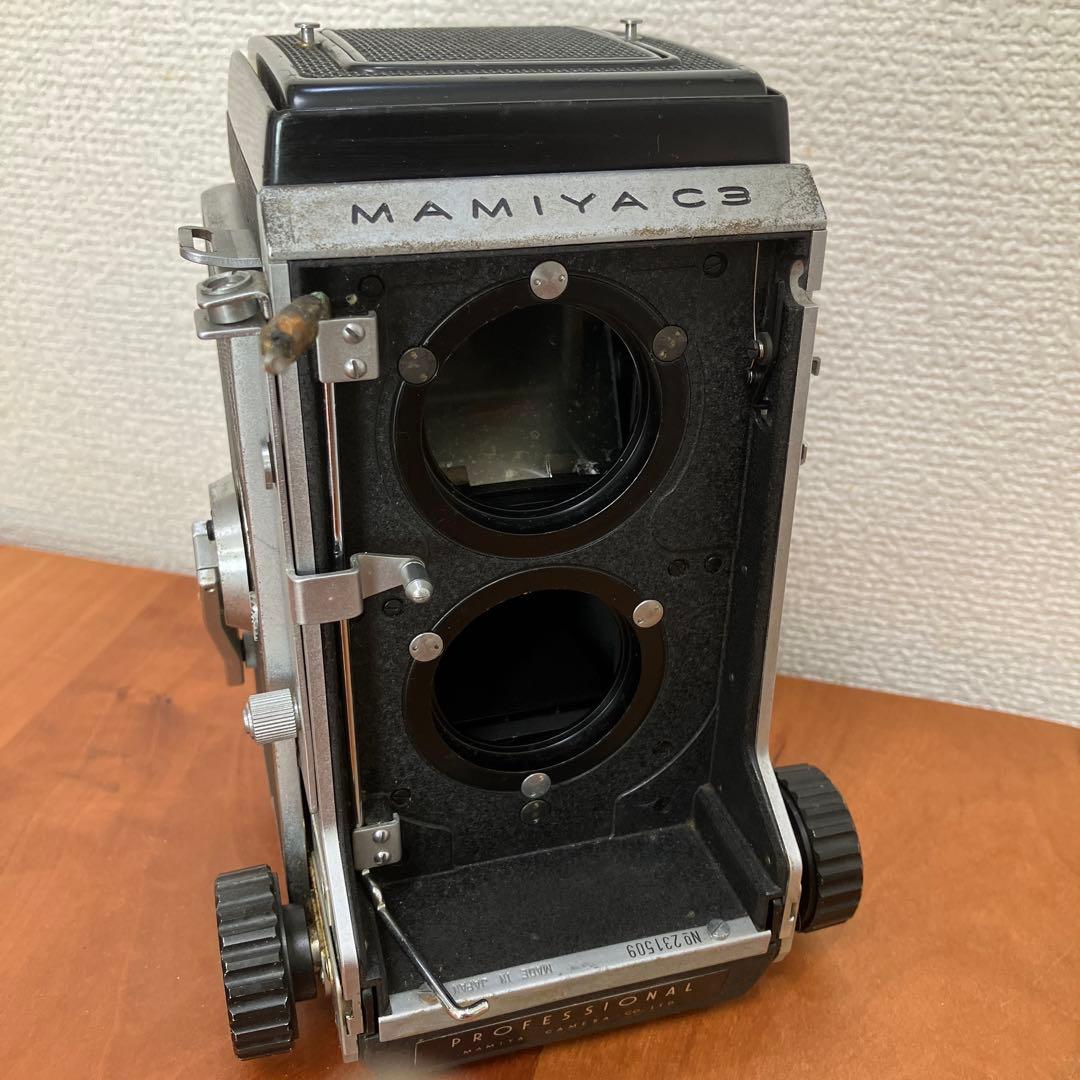 年代物 アンティーク MAMIYA マミヤ C３ 二眼レフ ジャンク