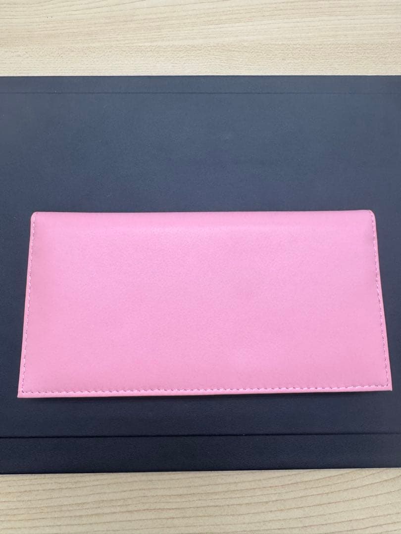 新品　未使用　皇居　ピンク 長財布 菊の御紋
