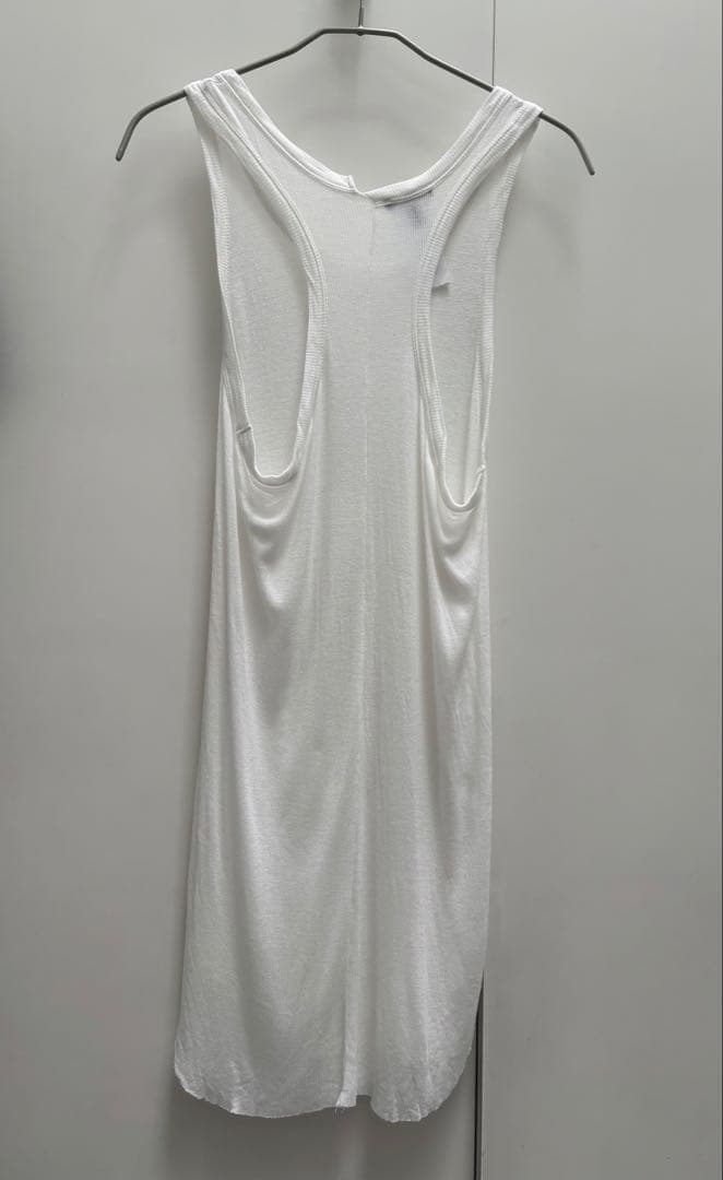 アンドゥムルメステール レイヤータンクトップ　ホワイト　カシミア混