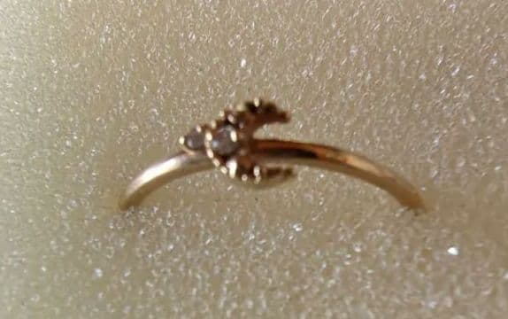 Nojess k10 三日月リング