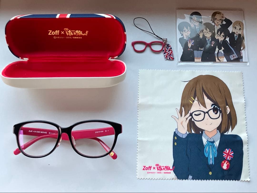 平沢唯　唯ちゃんセット　映画けいおん！　新品未使用　メガネ　グラフィックTシャツ