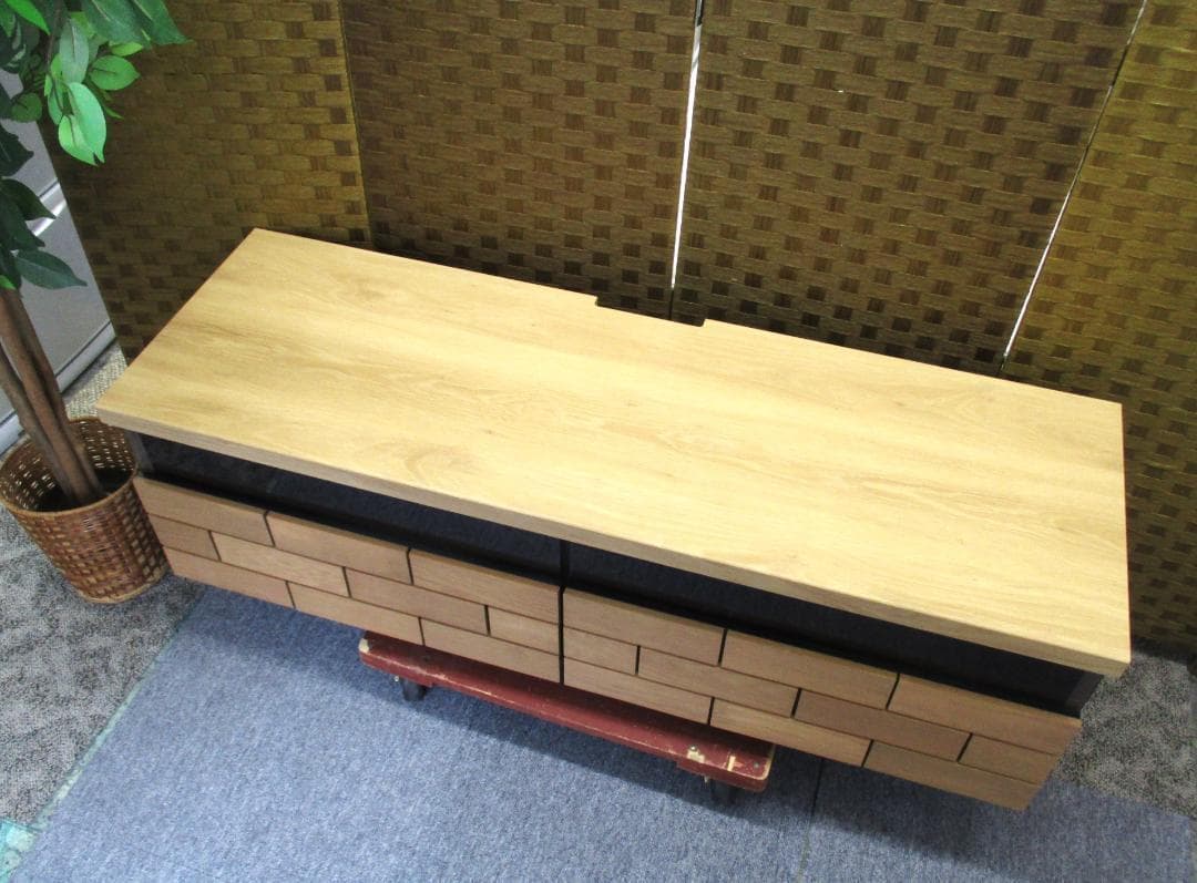 ★katsu　ニトリ　ローボード　TV台　ブロリック2 120㎝★