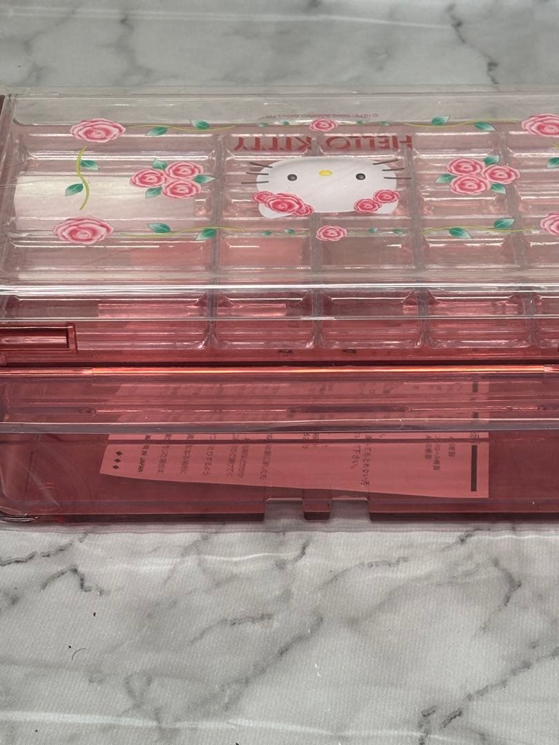 ハローキティ　アクセサリー3段ボックス