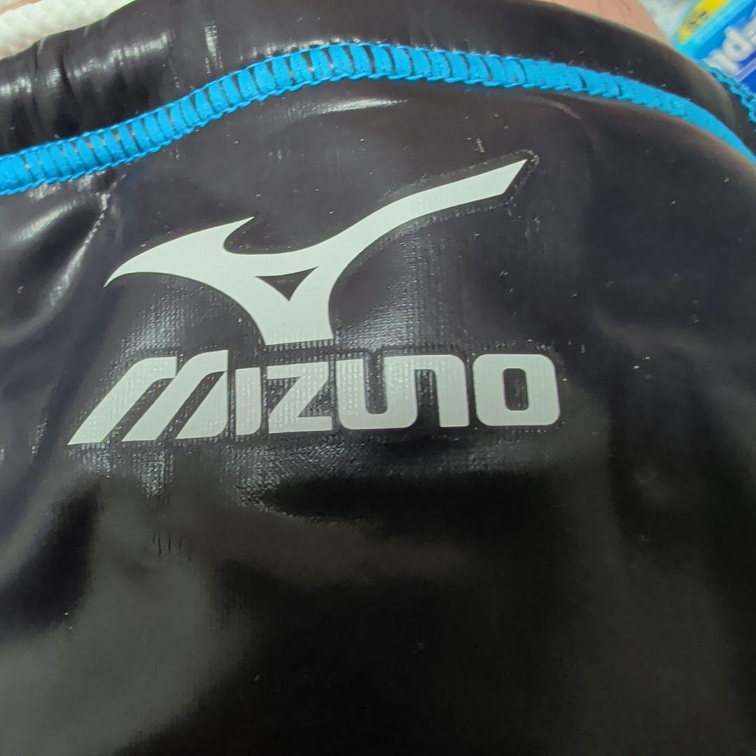 Mizuno 競泳水着 水球用ブラック/ブルー