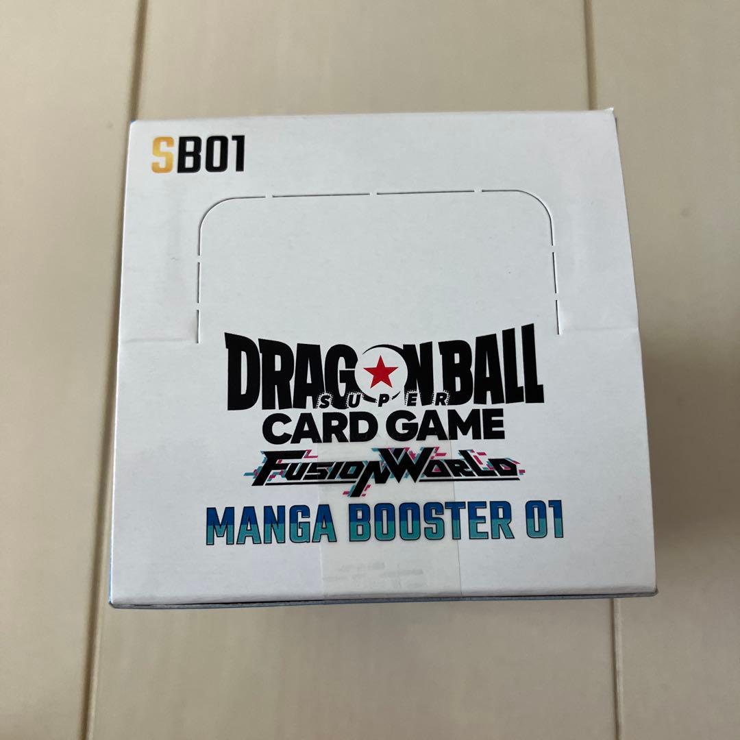 ドラゴンボールスーパーカード MANGA BOOSTER 1box 未開封