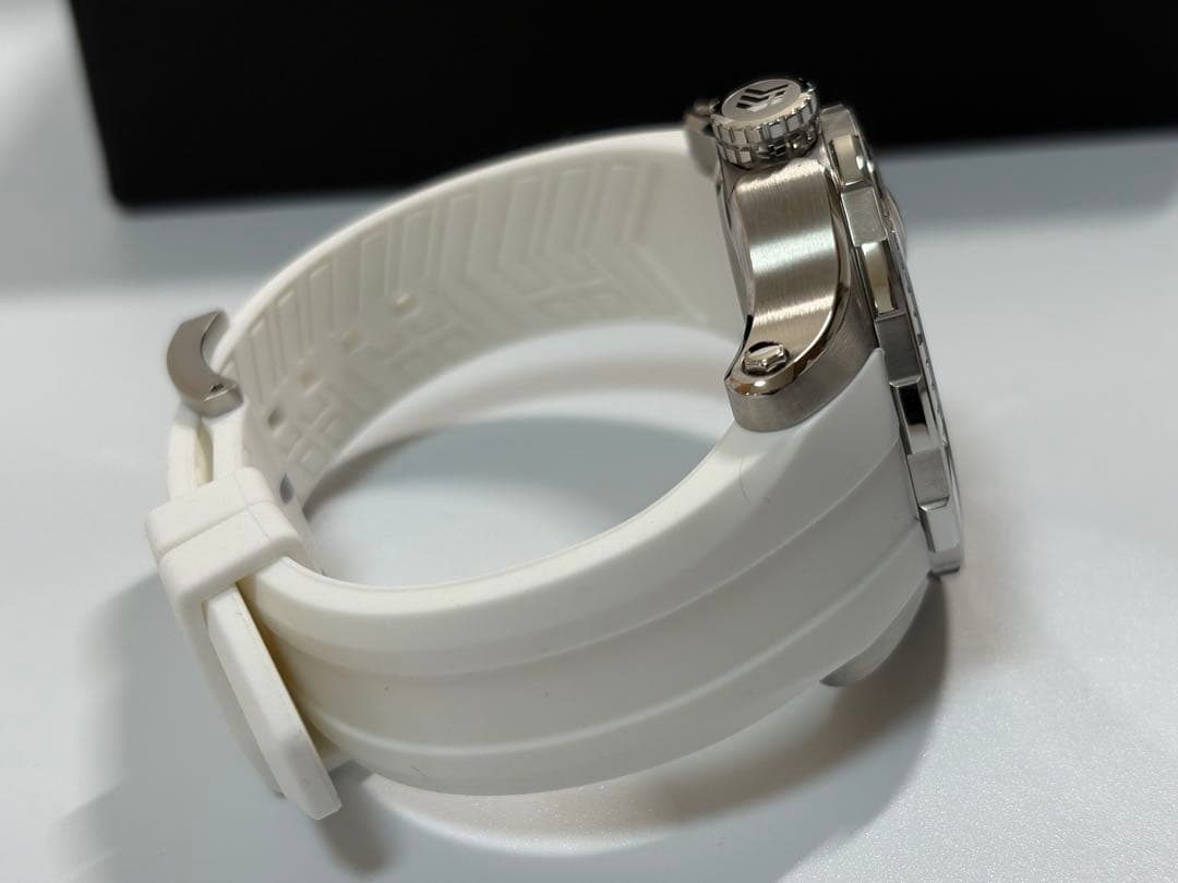 【極美品】The Nishiogi ニシオギ ステンレススチール ホワイトラバー