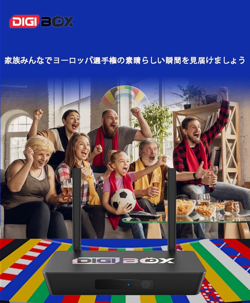 Digibox D3 plus アメリカスポーツ番組専用 テレビボックス