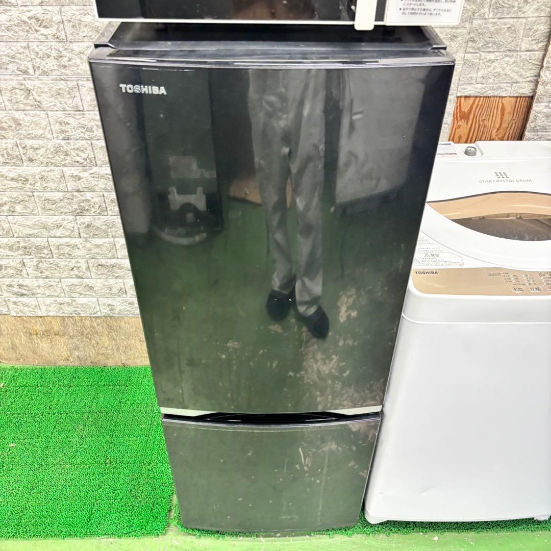 638 東芝冷蔵庫　日立洗濯機　電子レンジ　セット　小型　一人暮らし