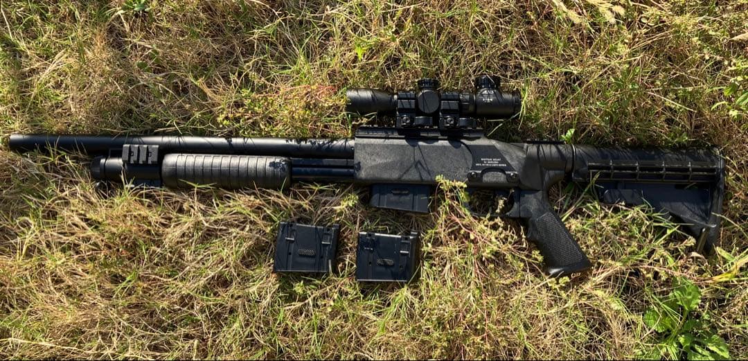 マルゼン製　エアコッキングショットガン　CA870 タクティカル2 中古