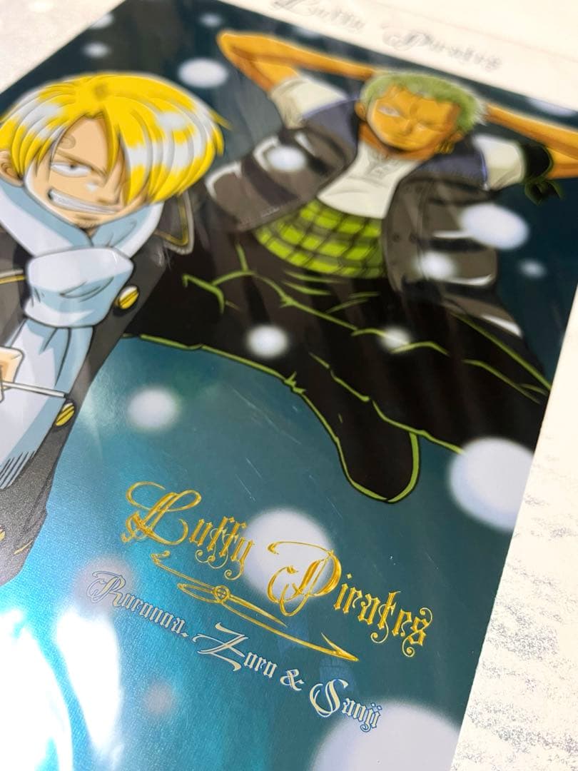 ONEPIECE初期メタルポートレート　ゾロ&サンジ