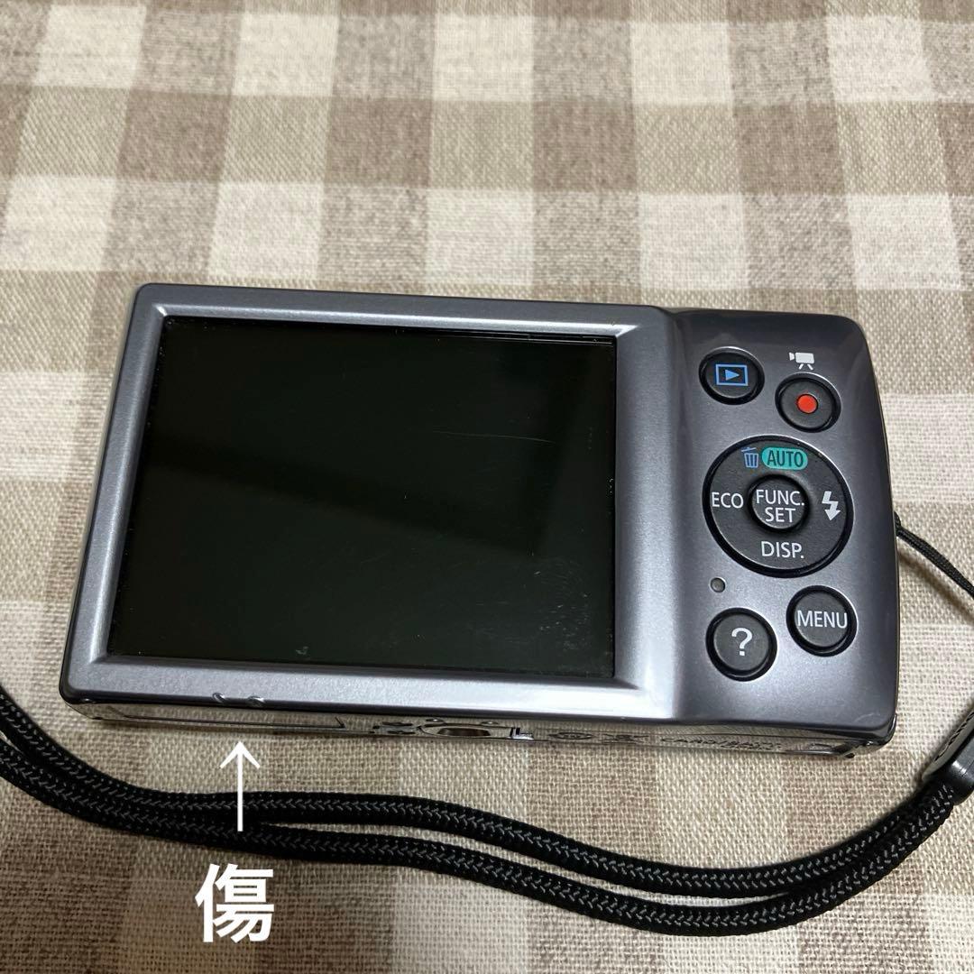 Canon キャノン IXY160 コンデジ　シルバー　PC2196