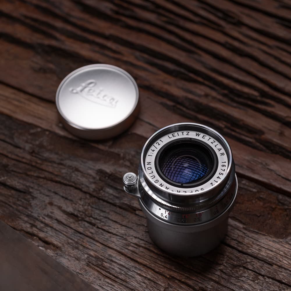 美品 Leica SUPER ANGULON 21mm F4 Lマウント 整備済
