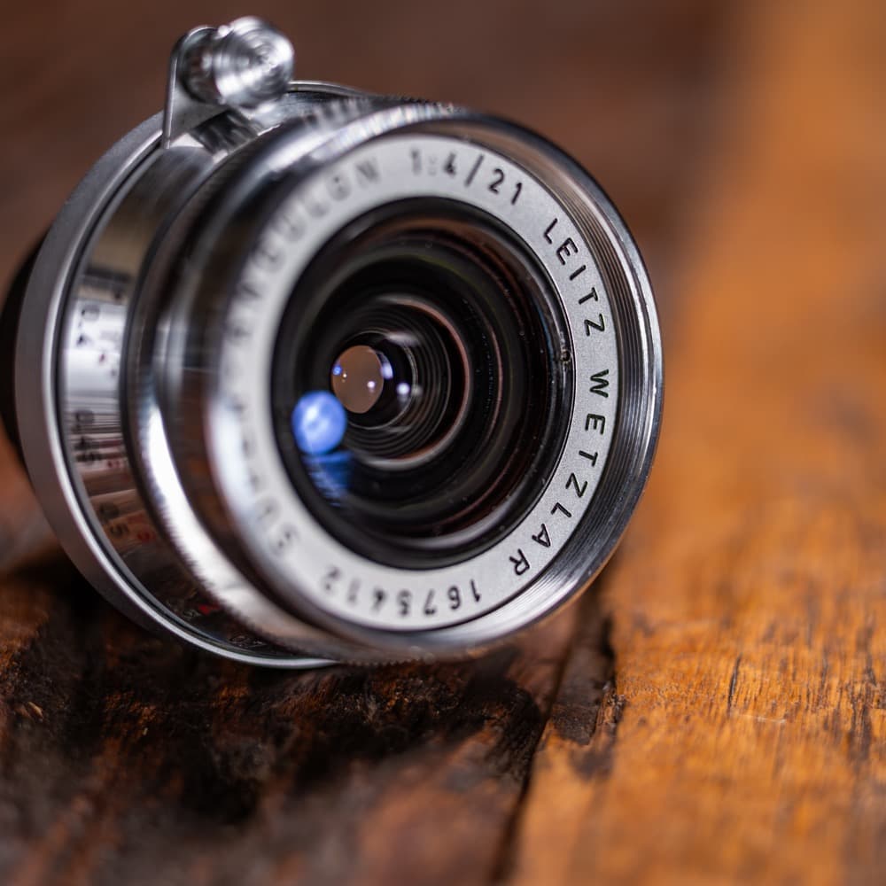 美品 Leica SUPER ANGULON 21mm F4 Lマウント 整備済