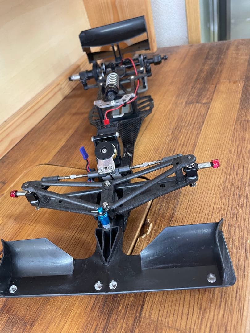 ラジコン F1 タミヤ F103 カーボンシャーシ　アルミモーターマウント